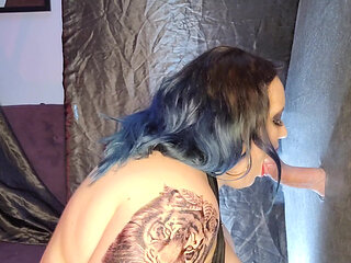 Smoking at the Glory Hole Again