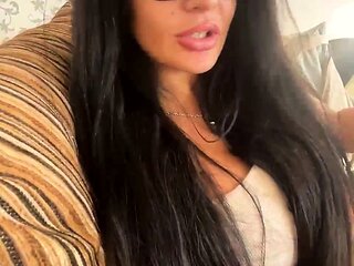 The brunette horny big boob babe get drilled by a hard dick