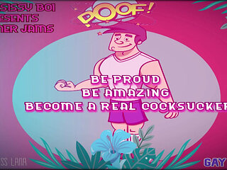AUDIO ONLY - Be proud be amazing become a real cocksucker