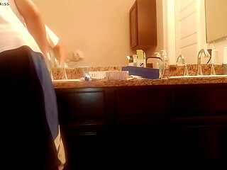 Generally tiding up the Bathroom Housechore work