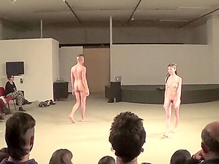Naked on Stage Andrea Rowsell Presents Naked Dance in Teatro