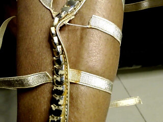 Growth Elixir for Long Legs, Moaning Feet Sandal Burst - Height Fetish, Transformation Fantasy, Growth Fetish