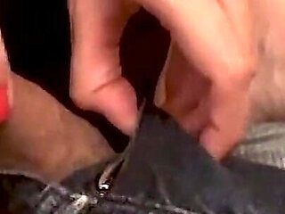 Hot Wife Footjob in Sexy High Heels