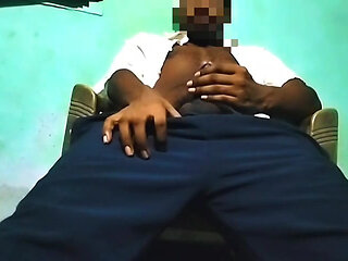 Twink boy ka masturbation