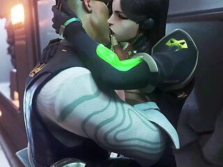 Sudden desire ignites couples intense intimacy in provocative 3d animation Hentaied tale