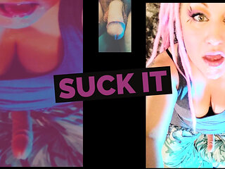 Getting trained to please cocks no matter what they are attached to