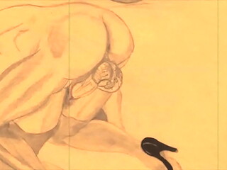 vintage erotic drawings