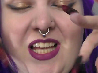 Glampire nail worship