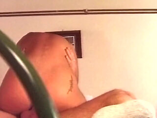 Mature Brunette Pisses Wildly and Flaunts Bulging Rosebud