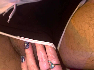 Up Late with My Stepmom's Boyfriend, Ends in Creampie