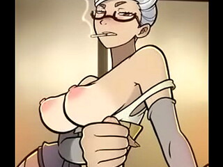 Granny seiko jerks you off