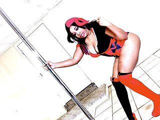 Unimaginable Nina Rivera and Harley Quinn - cosplay smut - Suk My Dick