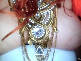 Great Big Boobs On Masturbating Redhead
