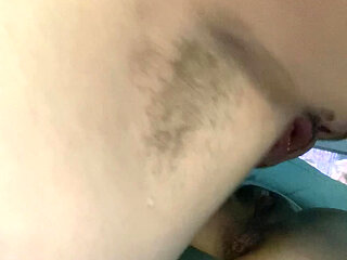 Wife's juice pussy and ass