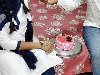Komal&#039;s school friend cuts cake to celebrate two-m...