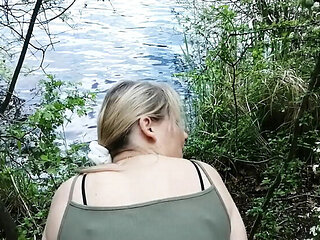 SweetSusi Outdoor Blowjob & Cumshot Compilation German MILF