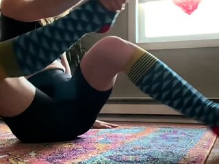 Teen Girl Solo Masturbation and Striptease 27