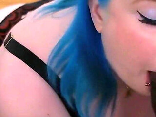 BBW Goth Cum in Mouth Interracial - Part 2 - Alice Mayflower X Axel Reigns