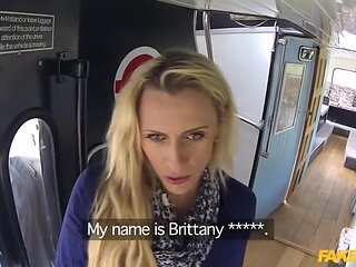 Brittany Bardot - Copper Fucks Bus Driver In The Arse