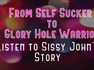 AUDIO ONLY - From self sucker to glory hole warrior