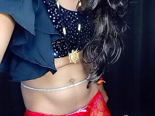 Hot Indian sexy saree and sexy blouse with bra panty