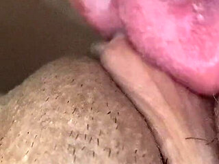 POV Close up Blowjob of a Big Aroused Clit