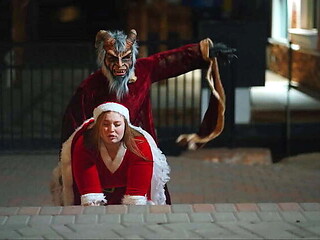 Krampus's Naughty X-Mas with Mia Dior & Big Black Cock