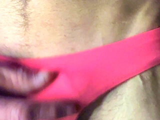 Cdmichelle Wearing Sexy Pink Bikini Swimsuit