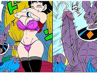 Dragon Ball Super: Videl Becomes Beerus Sexual Slave With Sexo Duro And Car Toon