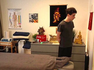 Dylan Swatson Seduced by Sexy Masseur During Handyman Job