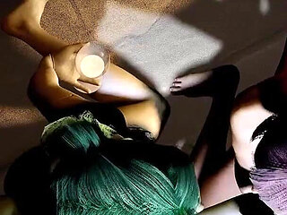 Threesome with Rebecca and Lucy in POV - Cyberpunk Edgerunners