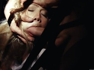 Gorgeous nighttime fuck in the missionary pose with a spicy AJ Applegate