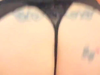 Caged Cock Denied While I Ride My Strap-on Dildo