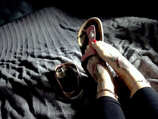 Amateur Trampling brings you Foot Fetish xxx mov