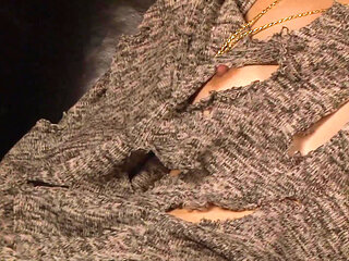 Charming Asian Slut Ayaka Minamino Takes Dick Through Her Ripped Pants