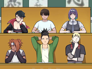 Konoha MILFs #13: Sensei MILF Teaches About Pussy and Masturbates Until She Cums Hard - by Eroticgamesnc