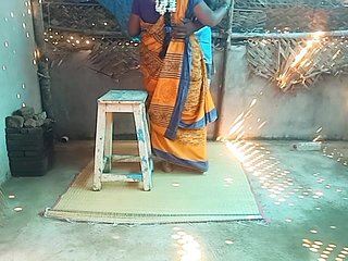 Indian Step Sister Village Home Cleaning Sex