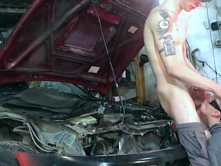 Sexy Mechanic Vilu Vidish Gets Pounded Toyota Ae101