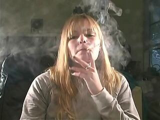 Anika 19 Yr Old Blonde Non-Nude SFW Smoking Clips