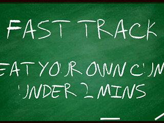 AUDIO ONLY - Eat your own cum under 2 mins