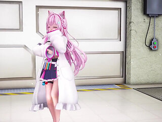 Sexy Girl Dancing in Cute Panties