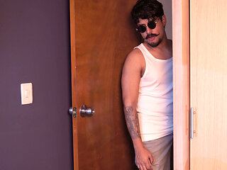 Looking for My Stepsister I Get with Her Girlfriend, We Fuck and She Sees Us