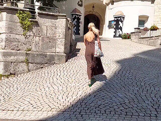 Blonde Mature Wife Selena Enjoys Sex After Walk
