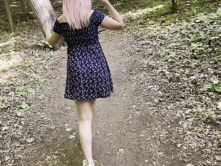 A Russian stranger in the forest gave herself to the first man she met