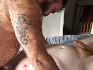 Ginger Cub and Hairy Bear Two-tops Action