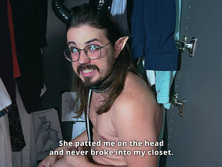 The Chronicles of PORNarnia: The Satyr, The Bitch and the Jerk-off Wardrobe