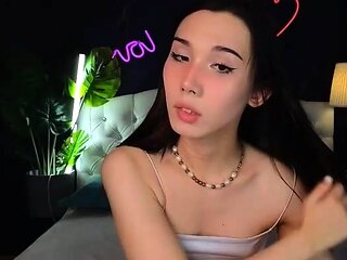 Solo webcam tranny masturbation