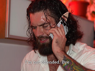 My AI girlfriend came to life on Halloween. Hardcore. He finished on his face.