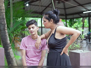 Desi Aunty Hot Sex With Nephew Big Cock Indian Teen Doggy Style