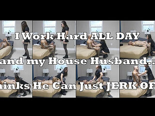 Natasha Grey Catches Husband Jerking Off - Humiliation & Dirty Talk MILF